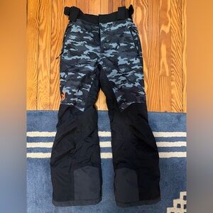 Helly Hansen Kids Blue Camo and Black Joggers